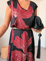 Vestido COSIRA raso