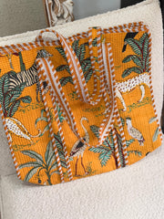 Tote bag mostaza