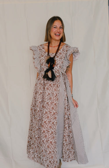 Vestido COSS marrón