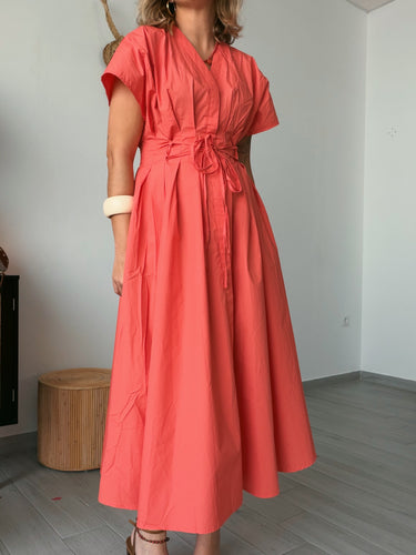 Vestido MADISSON coral