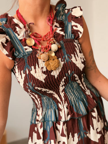 Vestido LUSIE estampada