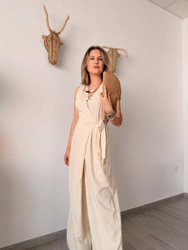 Mono cruzado COMSY beige