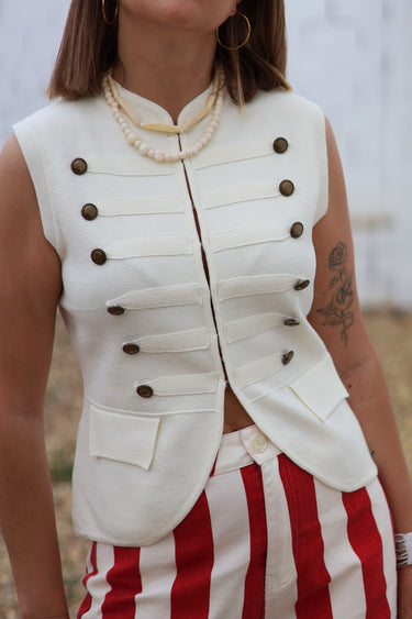 Top punto CIRCUS beige