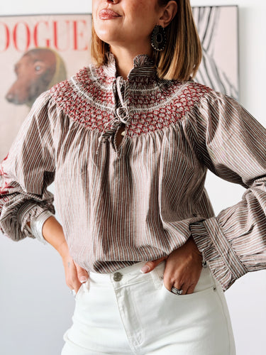 Blusa CLAUDIE bordada