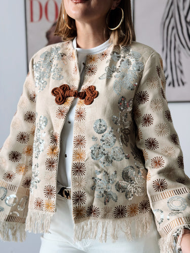 CHAQUETA TIFANNY LENTEJUELAS