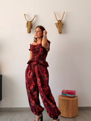 Conjunto CHERRY vino