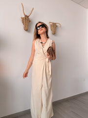 Mono cruzado COMSY beige