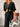 Top nudo lino negro