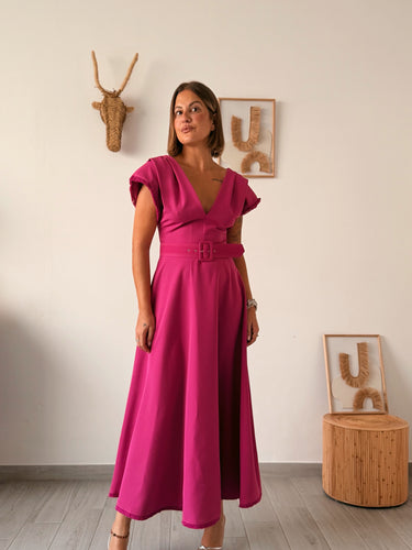 Vestido buganvilla MARYSA