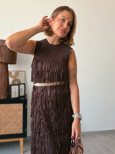 Vestido VANNITY chocolate