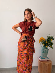 Falda pareo GUAYABA