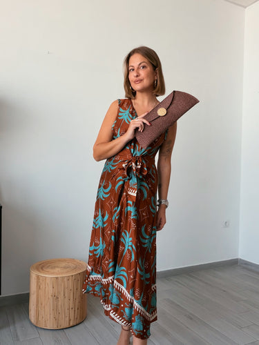 Vestido MINERVA marrón