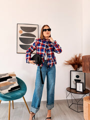Chaqueta TIFANY tweed bicolor