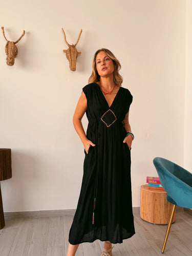 Vestido MORPHEO indio negro