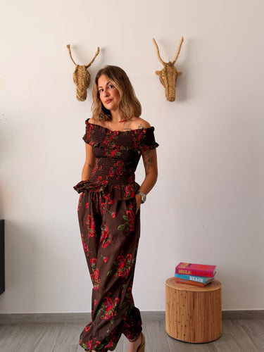 Conjunto CHERRY marrón