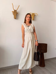 Vestido arena nudo