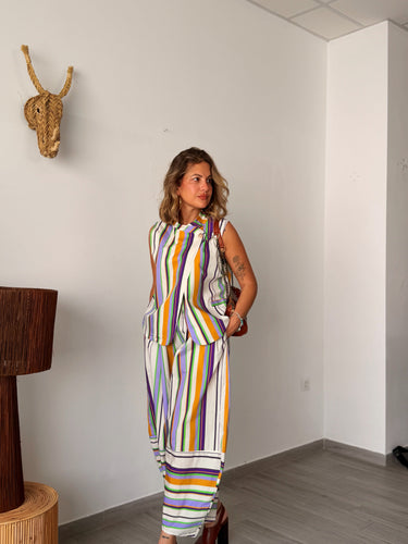 Conjunto SOPHIE rayas