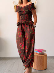 Conjunto CHERRY marrón