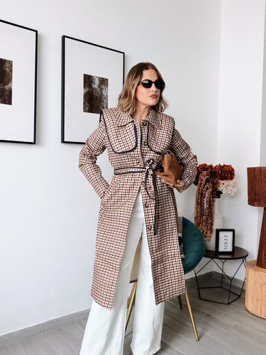 Trench VICHY perfilado