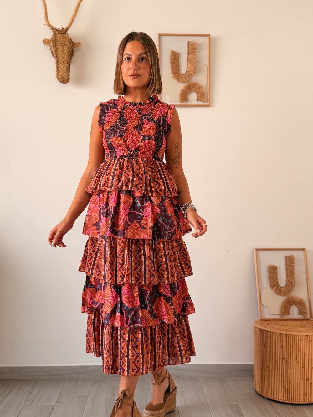 Vestido NATASHA estampado