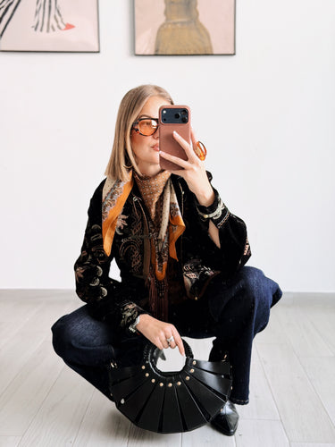 Bolso negro CARINA polipiel