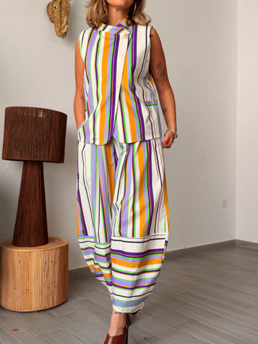 Conjunto SOPHIE rayas