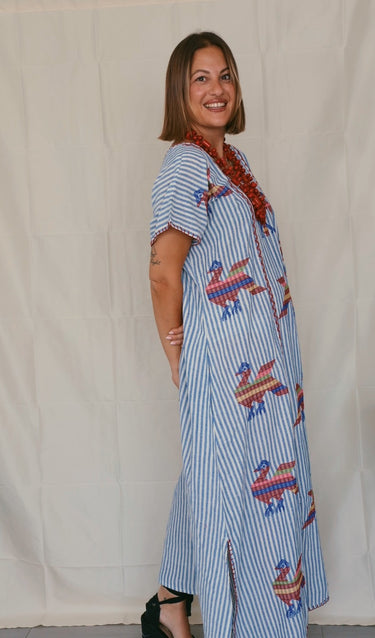 Vestido MÉXICO azul
