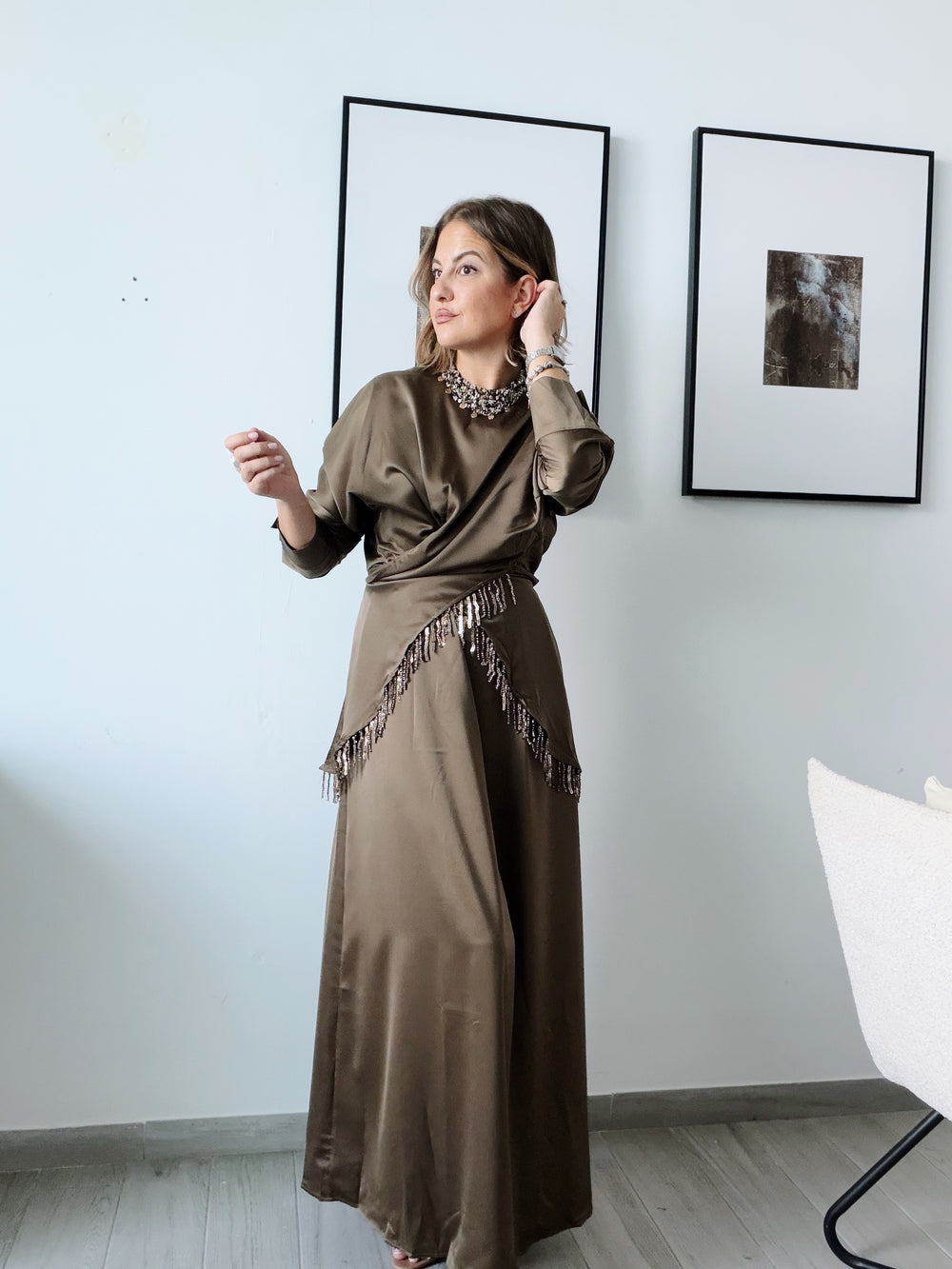 Vestido dos piezas MUSSE