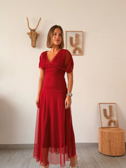 Vestido TULIPPA rojo