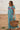 Vestido KALAMIRUMI indio bordado vichy turquesa