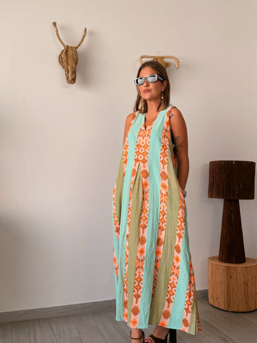 Vestido KALAMI flúor