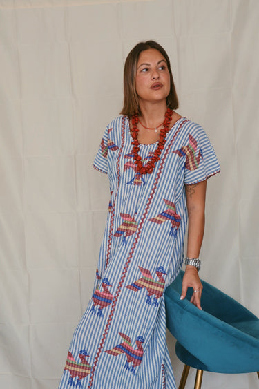 Vestido MÉXICO azul