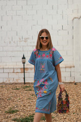 Vestido KALAMI azul