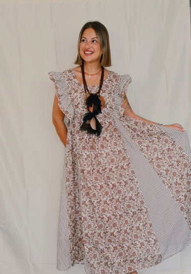 Vestido COSS marrón