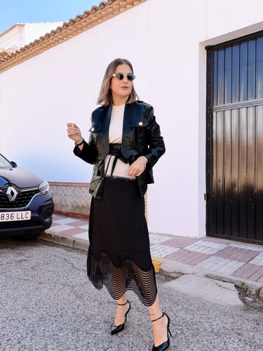 Falda RYNOWA negra