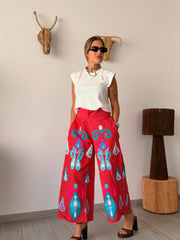 Pantalón KALAMIRUMI rojo