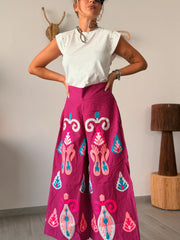 Pantalón KALAMIRUMI buganvilla