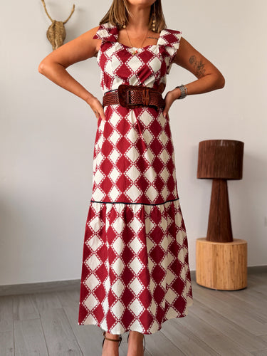 Vestido RAS Burdeos