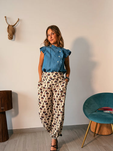 Camisa CINDY efecto vaquero