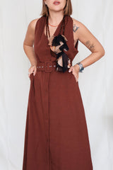 Vestido ULURU chocolate