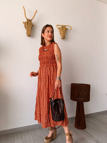Vestido VICHY bambula