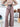 Denim QUIOSIA rayas beige combinado
