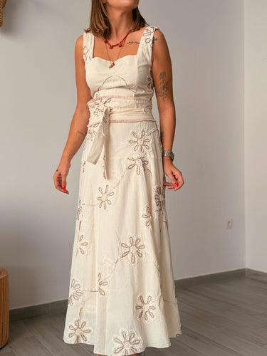 Vestido ORFIL beige
