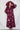 Vestido GAVILA burdeos bordado