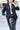 Blazer abotonada negra