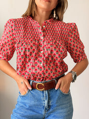 Blusa india rosa