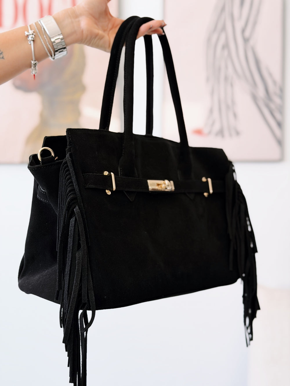 Bolso KOVIN piel negro