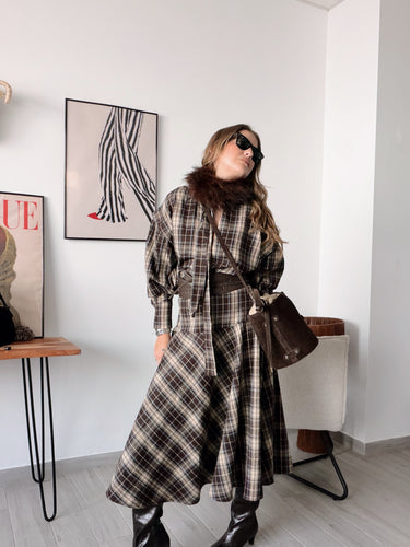 Conjunto COENTY marrón