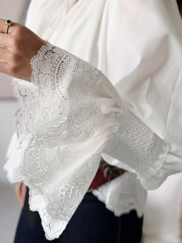 Blusa COPENHAGUE encajes
