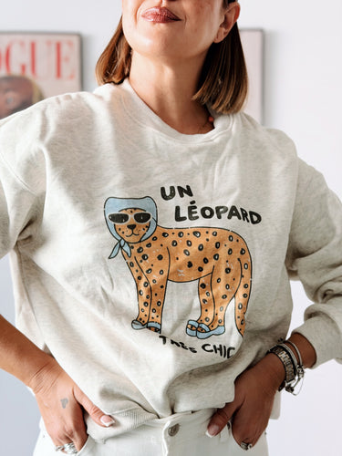 Sudadera TRÉS CHIC gris